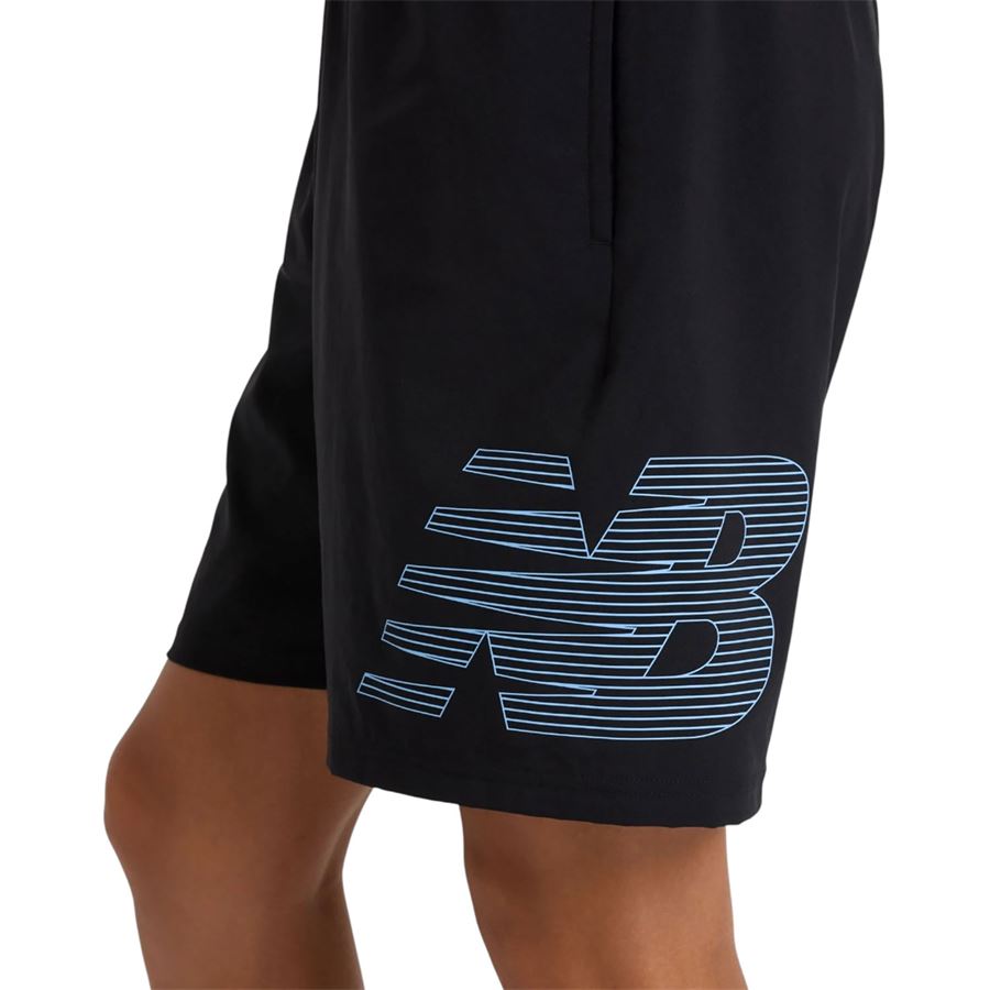 Sport Essentials Lined graphic short 7 shhorts da uomo New Balance | MS41238BM